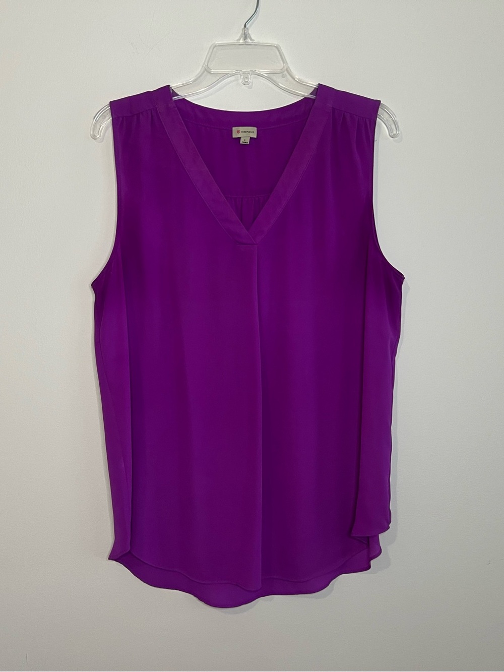 Daniel Cremieux Sleeveless V-Neck Camisole in Purple